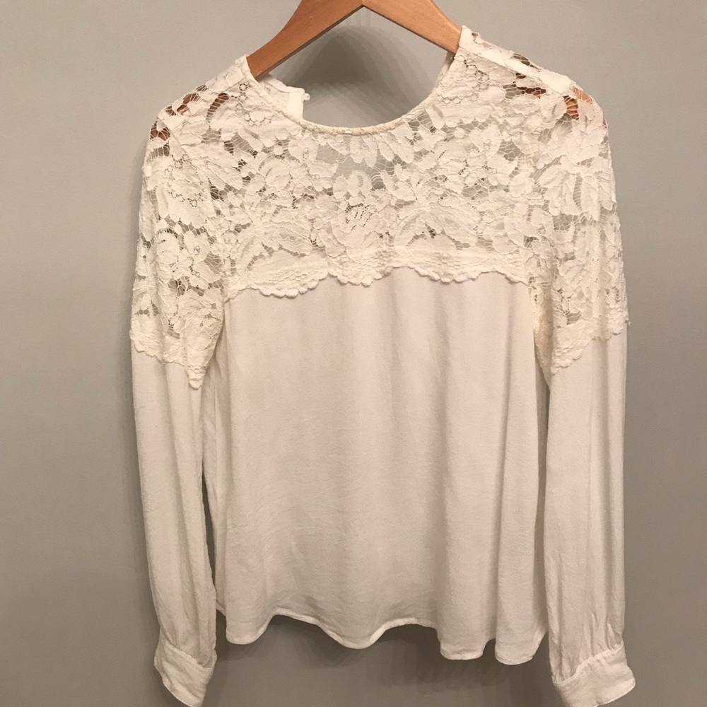 Romantic White Blouse